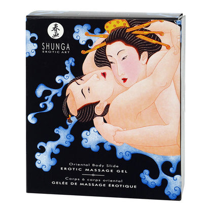 GEL DE MASSAGEM ERÓTICA ORIENTAL CORPO A CORPO COM FRUTAS EXÓTICAS
