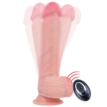 Detalhe do Vibrador Rockarmy Apache de Silicone Líquido com Controle Remoto.