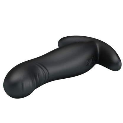 Imagem do MR PLAY Massageador de Próstata Preto Recarregável Vibratório de Silicone.