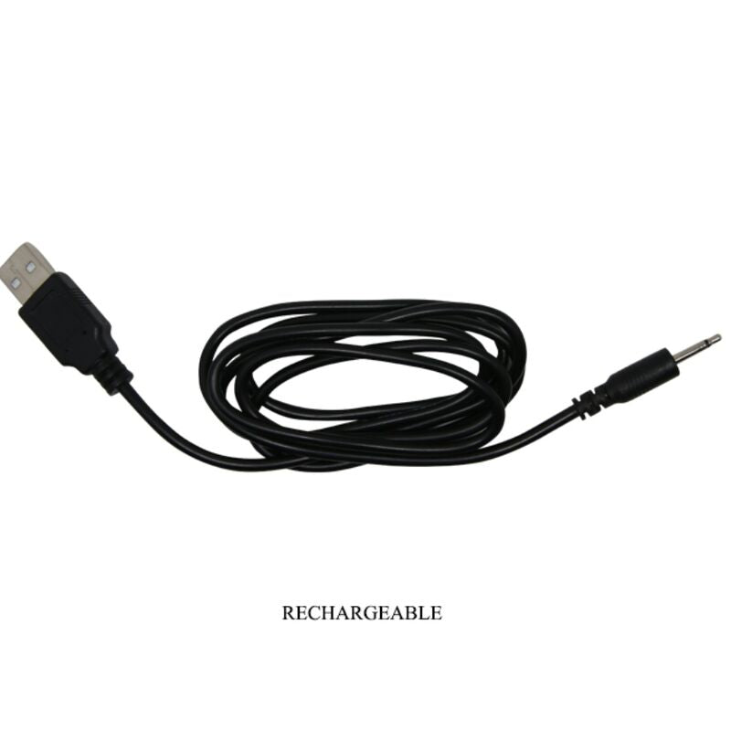 MR PLAY Plug Anal Vibrador Recarregável Preto com 12 Modos de Vibração