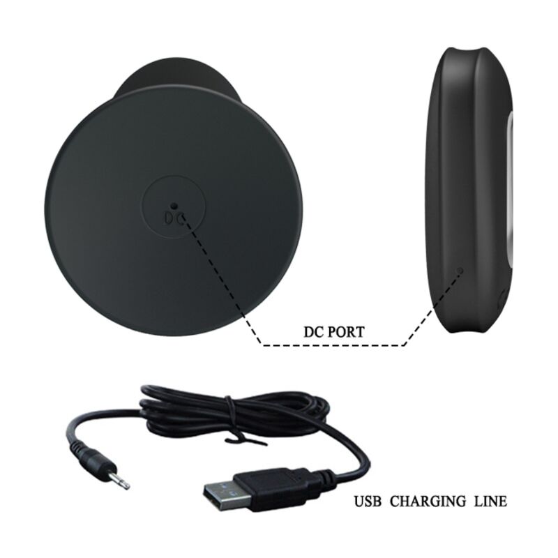 Imagem do MR PLAY Plug Anal Vibratório com Controle Remoto Preto