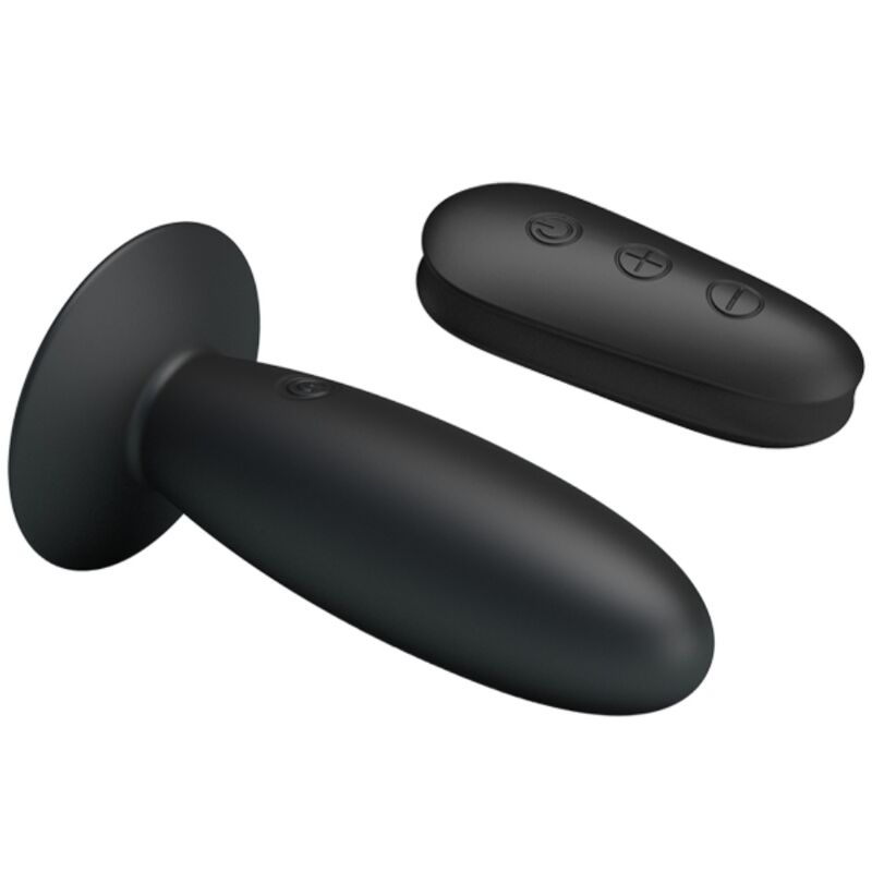 Imagem do MR PLAY Plug Anal Vibratório com Controle Remoto Preto