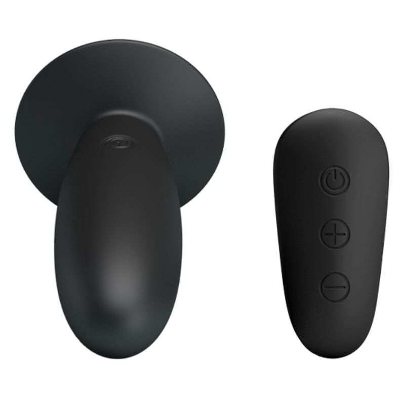 Imagem do MR PLAY Plug Anal Vibratório com Controle Remoto Preto