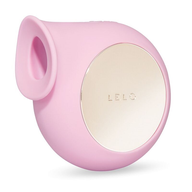 Close-up of the LELO Estimulador de Clitóris Sila Rosa, highlighting its soft silicone and ergonomic design.