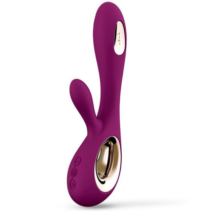 Vibrador Coelho LELO Soraya Wave Deep Rose com tecnologia WaveMotion para prazer duplo