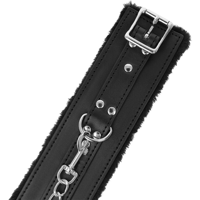 Algemas BDSM Darkness com forro preto ajustável