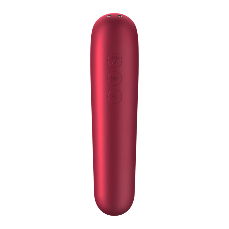 Satisfyer Vibrador e Succionador Dual Love com Ar Pulsado e App