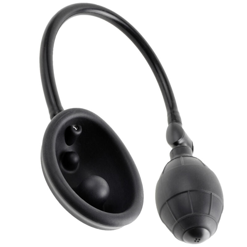 FETISH FANTASY SERIES Bomba de Vácuo Vaginal Mini Sucker, mostrando o design ergonómico e a bomba.