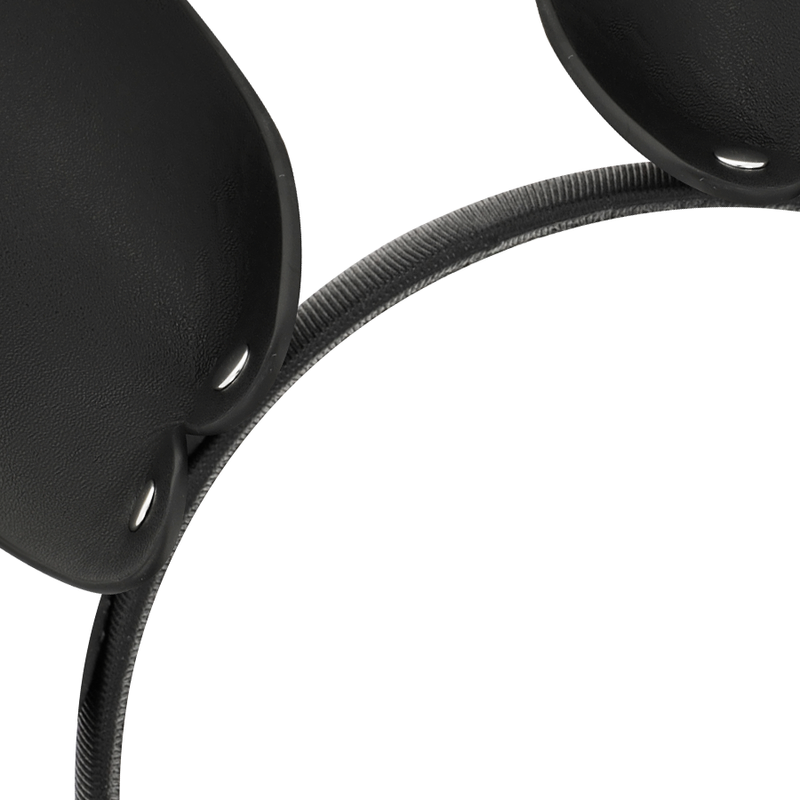 Bandolete COQUETTE CHIC DESIRE com orelhas de coelho em couro vegano, ideal para momentos sensuais e elegantes.