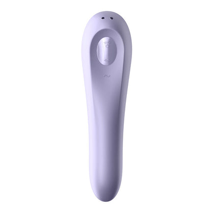 Satisfyer Vibrador Dual Pleasure Malva com design ergonómico, Air Pulse e ponta vibratória para ponto G.