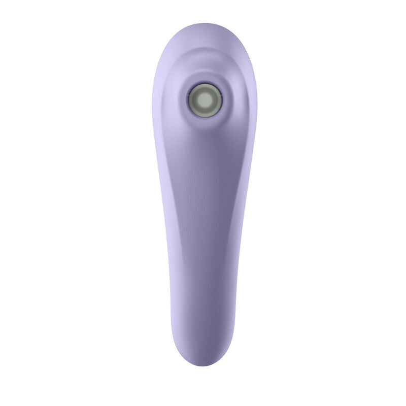 Satisfyer Vibrador Dual Pleasure Malva com design ergonómico, Air Pulse e ponta vibratória para ponto G.