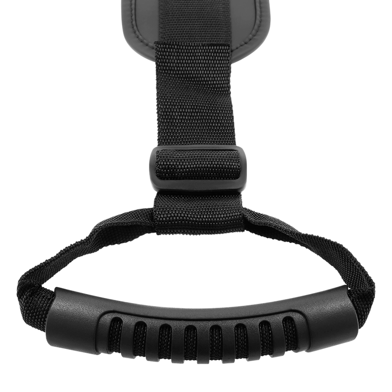 Fetish Submisive Arnês Doggy ajustável em neoprene e couro vegano para BDSM intenso.