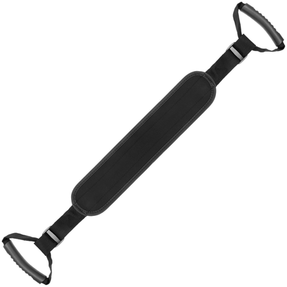 Fetish Submisive Arnês Doggy ajustável em neoprene e couro vegano para BDSM intenso.