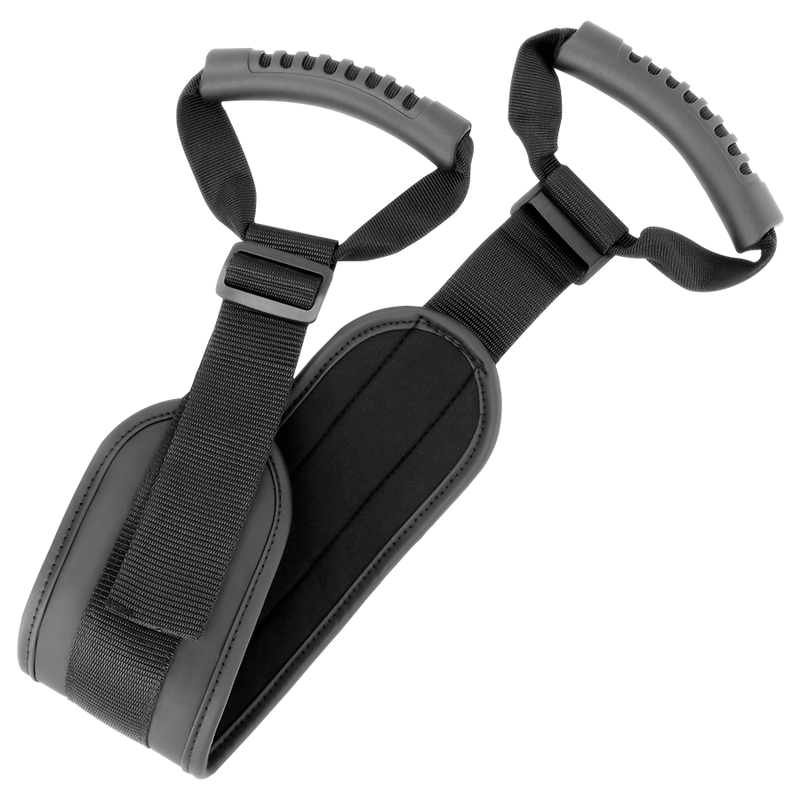 Fetish Submisive Arnês Doggy ajustável em neoprene e couro vegano para BDSM intenso.