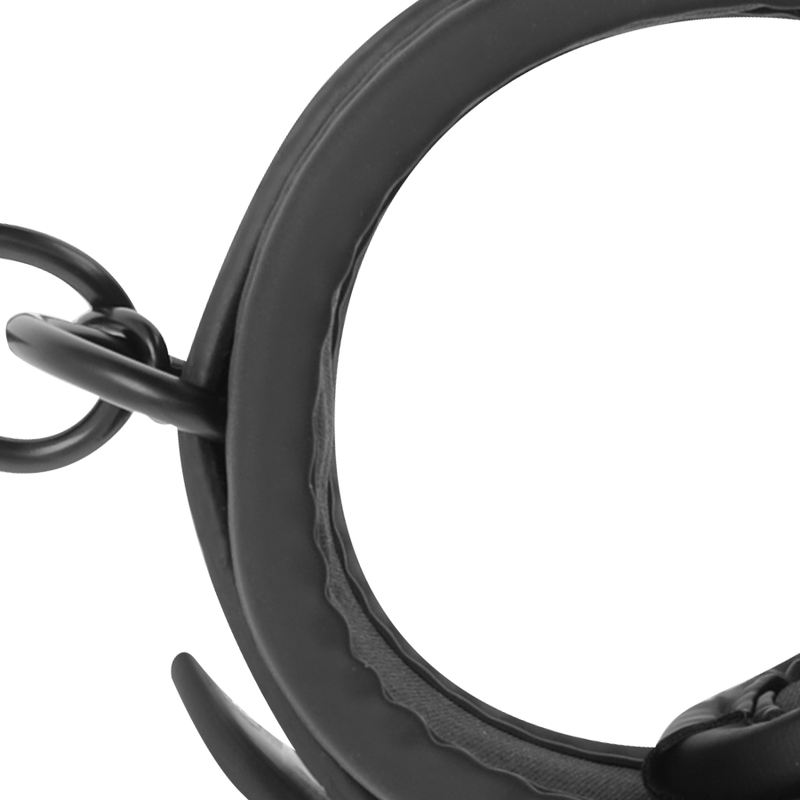Imagem do Conjunto de Algemas FETISH SUBMISSIVE para Mãos e Tornozelo com Forro de Neoprene.