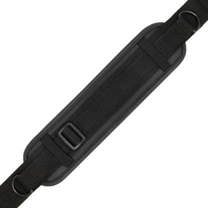 Conjunto Posição Mestre FETISH SUBMISSIVE com 4 algemas e arnês de neoprene e couro vegano.