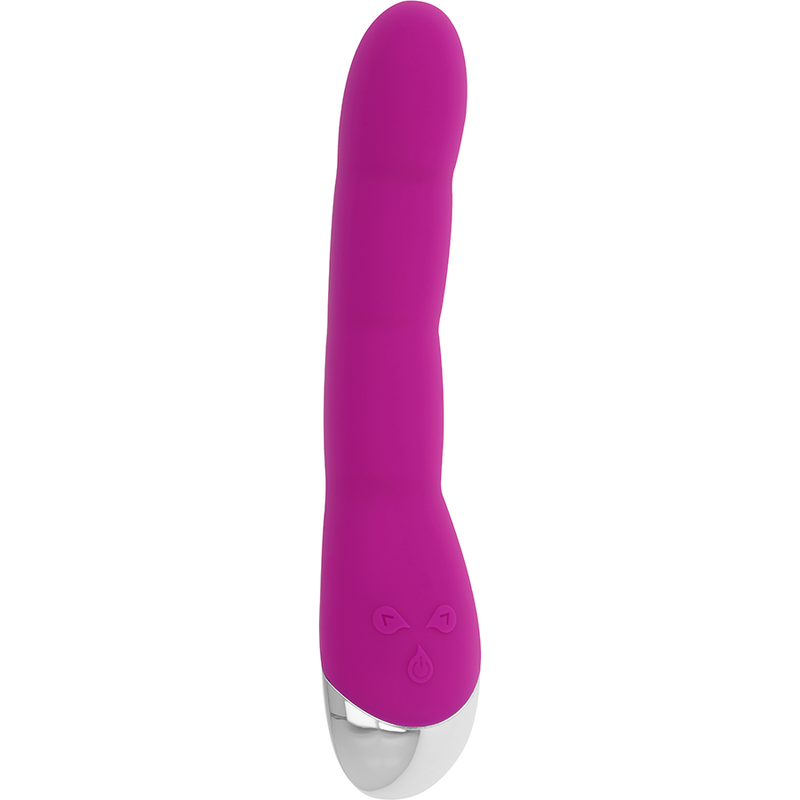 OHMAMA Vibrador Curvo Ponto G Lilás com 6 Modos e 6 Velocidades