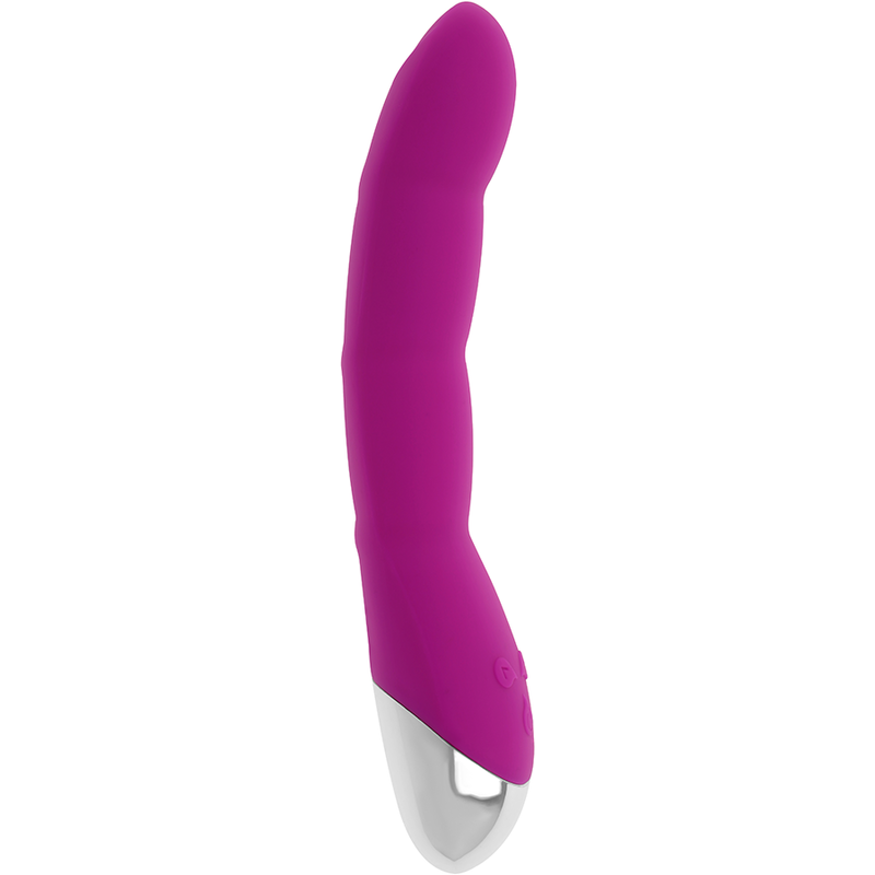 OHMAMA Vibrador Curvo Ponto G Lilás com 6 Modos e 6 Velocidades