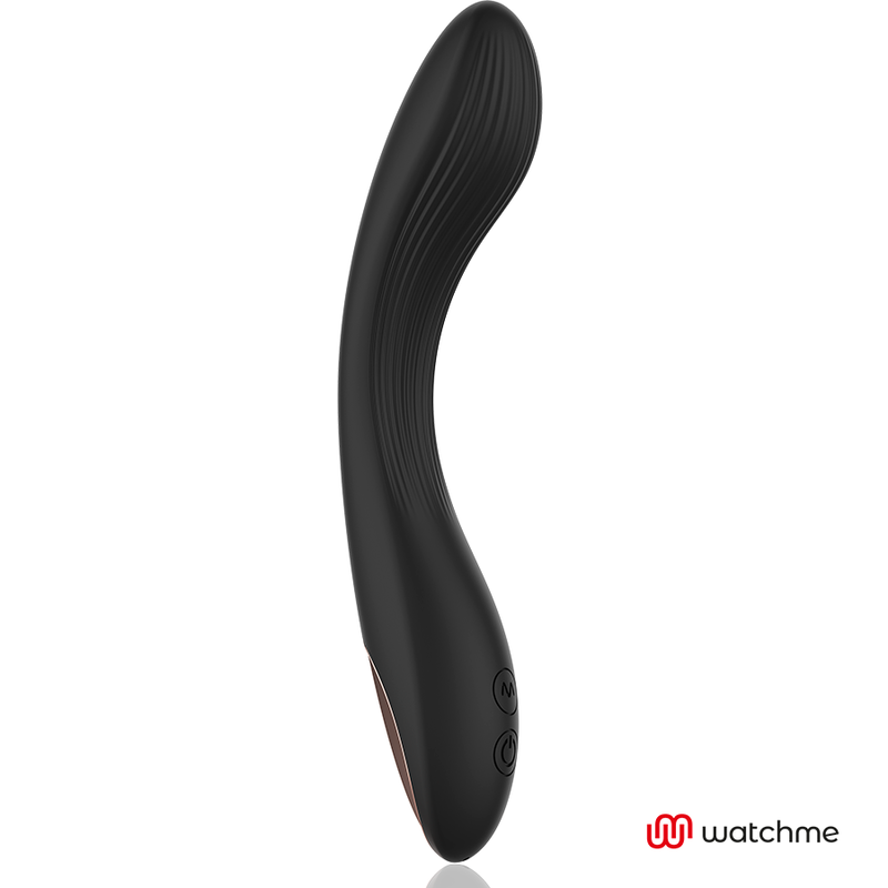 Vibrador ANNE'S DESIRE Curve Preto com tecnologia WATCHME para estimulação do Ponto G e clitóris.