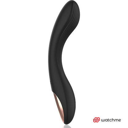 Vibrador ANNE'S DESIRE Curve Preto com tecnologia WATCHME para estimulação do Ponto G e clitóris.