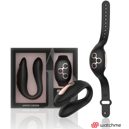 Vibrador para casais ANNE'S DESIRE Dual Pleasure com tecnologia WATCHME