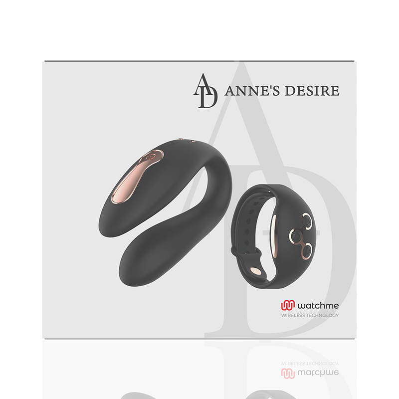 Vibrador para casais ANNE'S DESIRE Dual Pleasure com tecnologia WATCHME
