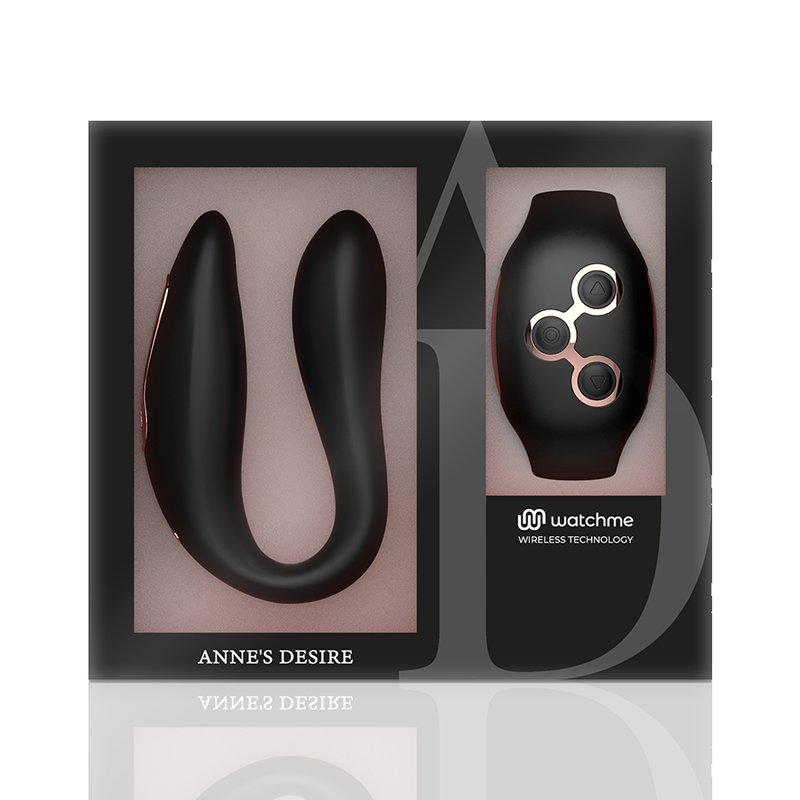 Vibrador para casais ANNE'S DESIRE Dual Pleasure com tecnologia WATCHME