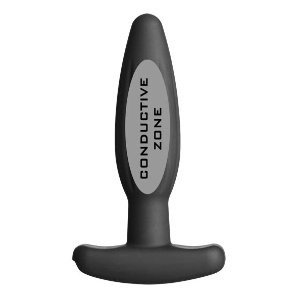 Plug Anal de Silicone Preto Rocker Pequeno