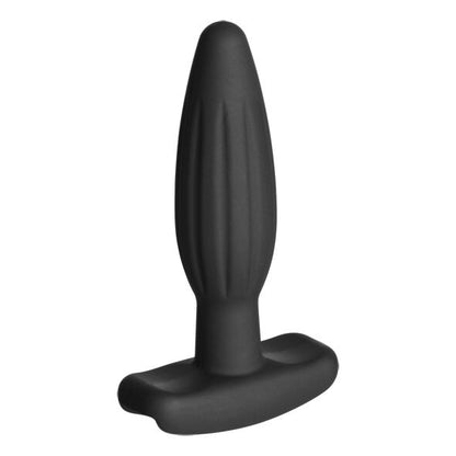 Plug Anal de Silicone Preto Rocker Pequeno