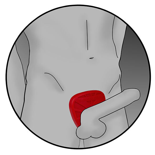 Anel Peniano Escudo de Galo Viper de Silicone Fusion