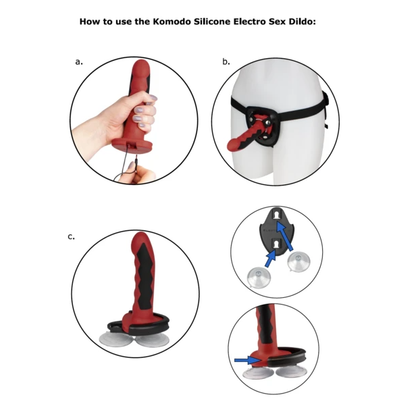 Dildo de Silicone Fusion Komodo