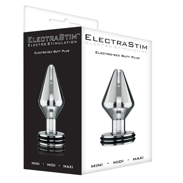 Plug Anal Midi Eletro-Estimulável