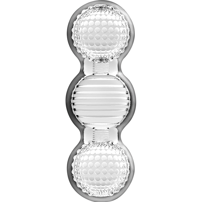 Masturbador masculino JAMYJOB TENSEK 2 Extreme Claro transparente com detalhes internos