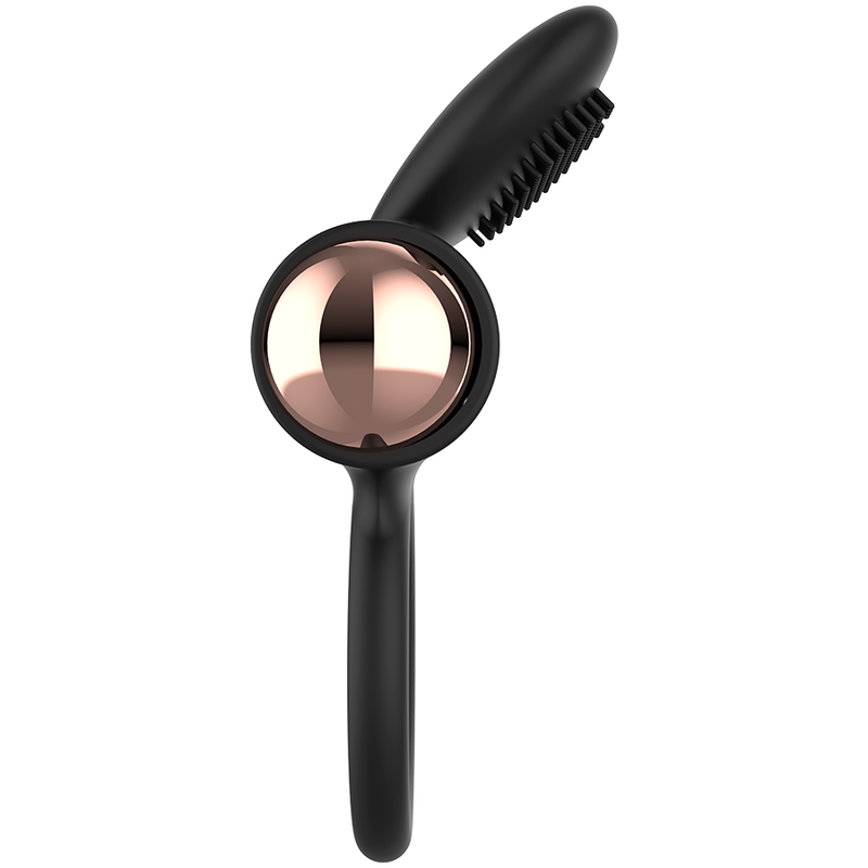 Anel vibrador de silicone Womanvibe Zeus com estimulador clitoriano para casais
