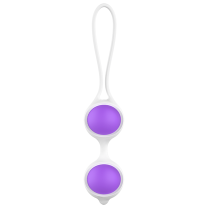 Bolas de Silicone WOMANVIBE Keisy II para fortalecimento pélvico e prazer feminino