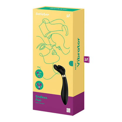 Close-up do Satisfyer Multifun 3 Vibrador Multiposição Azul, destacando seu design flexível e textura em silicone.
